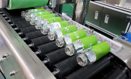 Automatic horizontal round bottle labeling machine