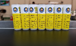 Automatic horizontal round bottle labeling machine